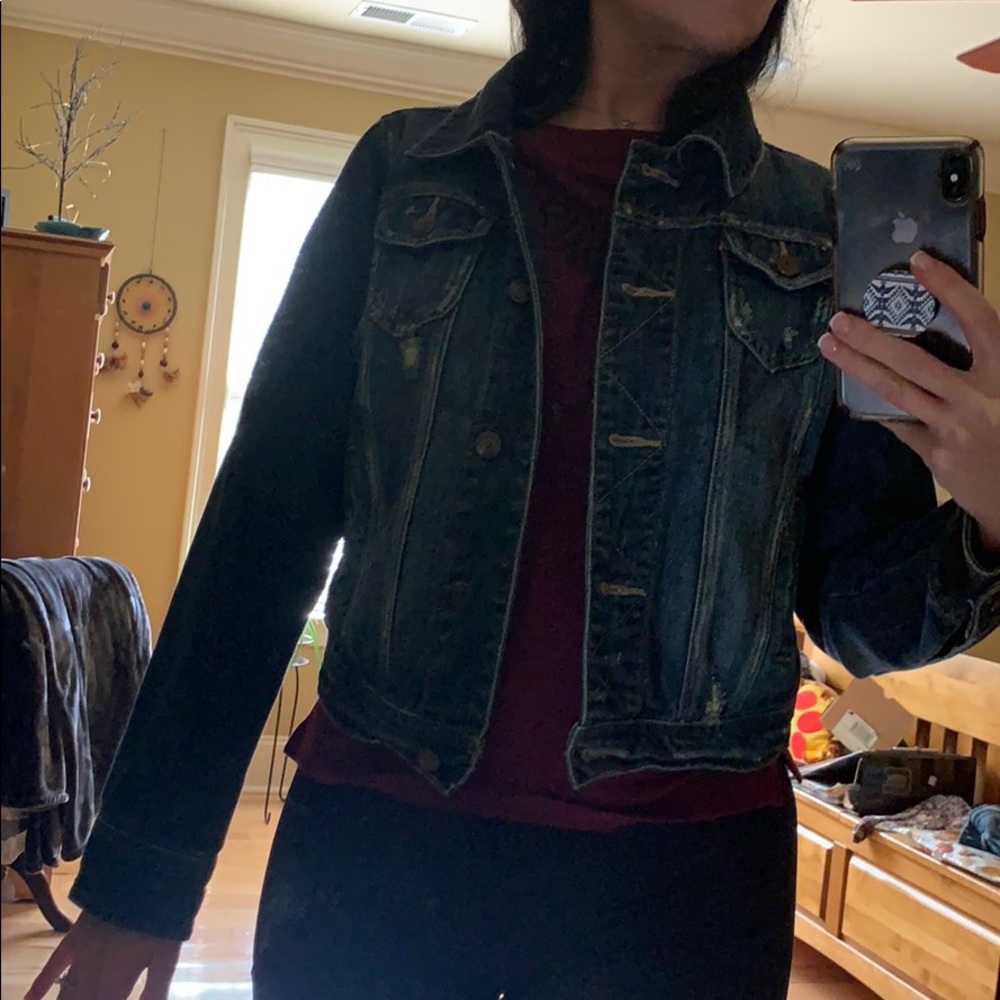 Adorable jean jacket!
